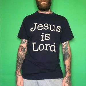 VINTAGE 90’s Jesus Is Lord Duh shirt